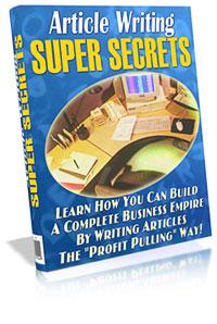 Article Writing Super Secrets