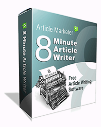 8 Minute Article Writer - Rebrandable