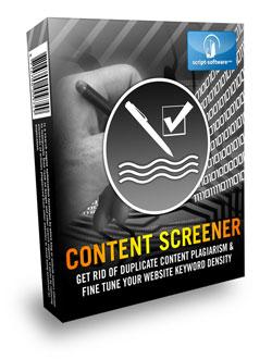 Content Screener with Master Resale Rights