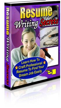 Resume Writing Secrets with Private Label Rights
