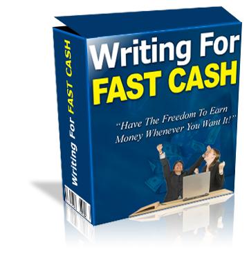 Writing For Fast Cash